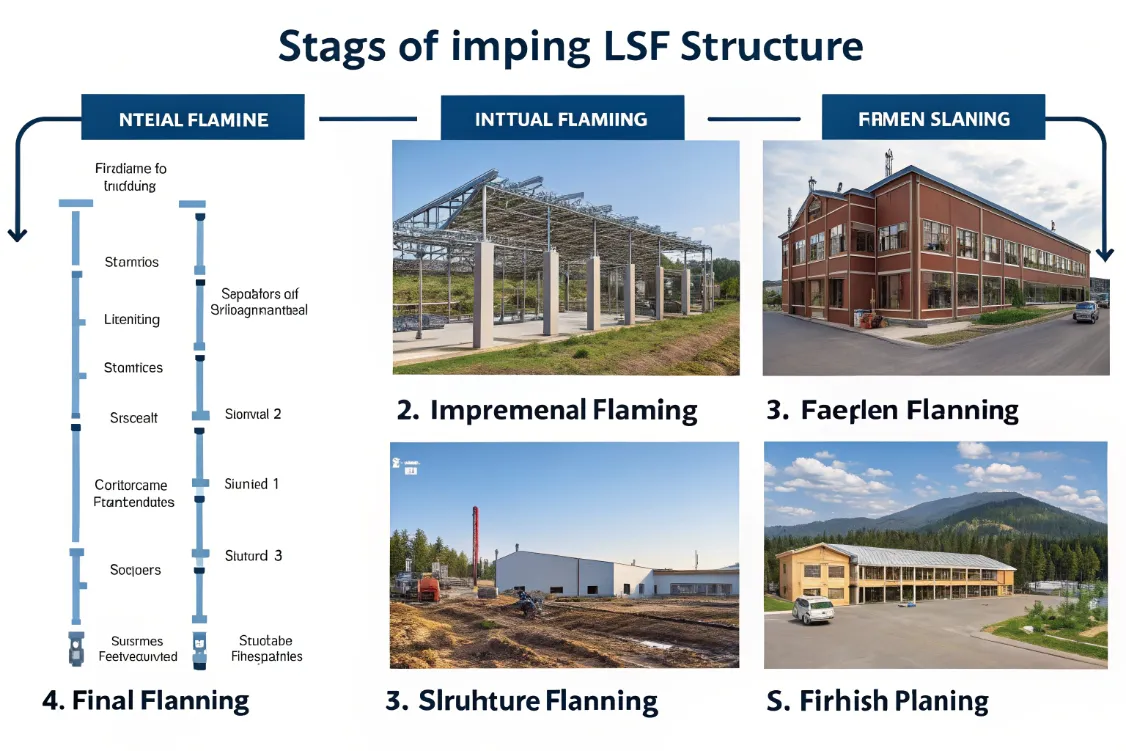 طراحی و اجرای سازه ال اس اف
