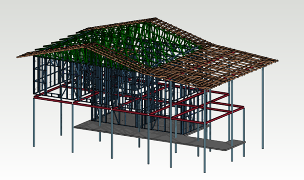 طراحی و اجرای سازه ال اس اف