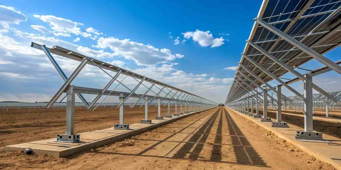 سازه های نیروگاه خورشیدی