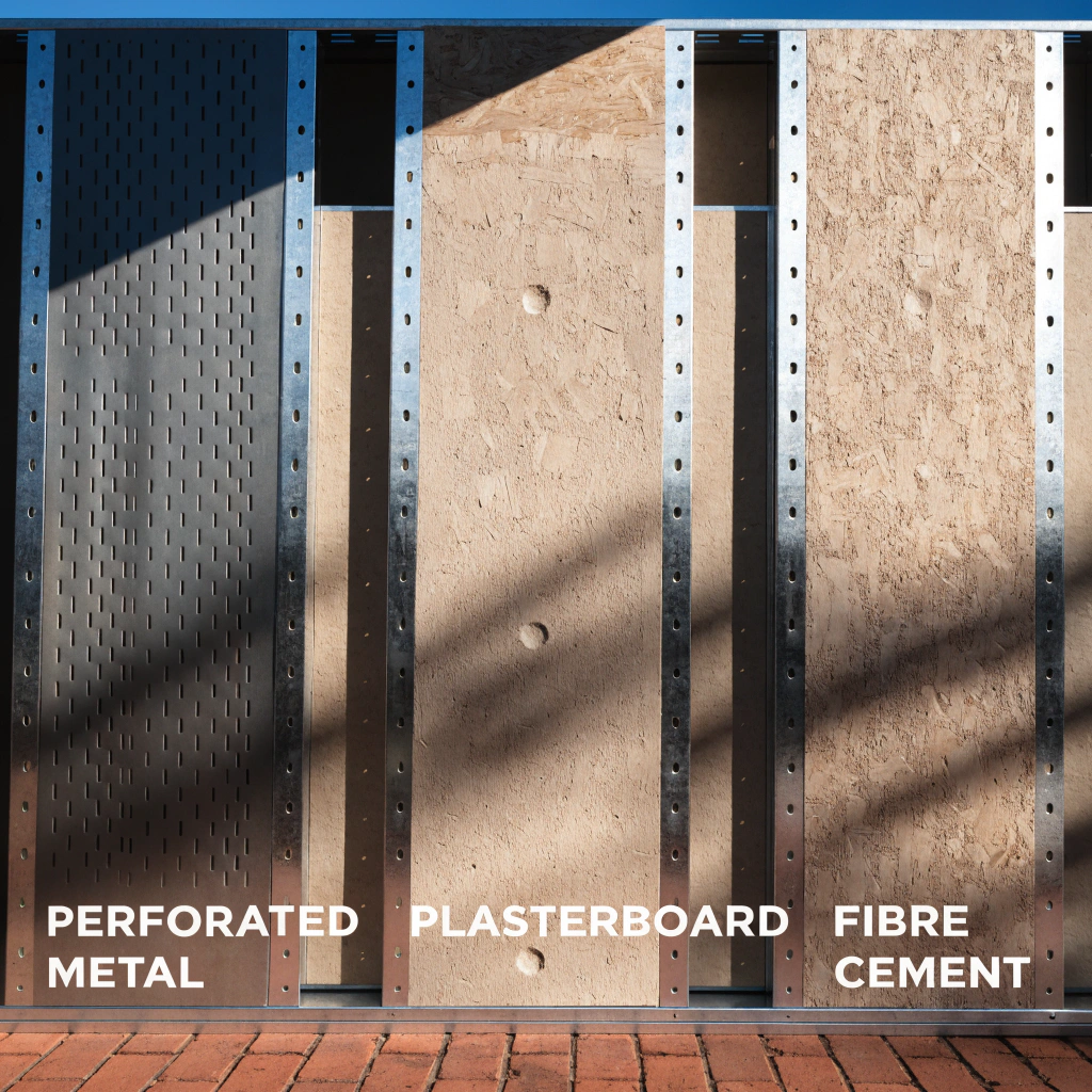 بررسی انواع پانل‌های قابل استفاده در دیوارهای LSF