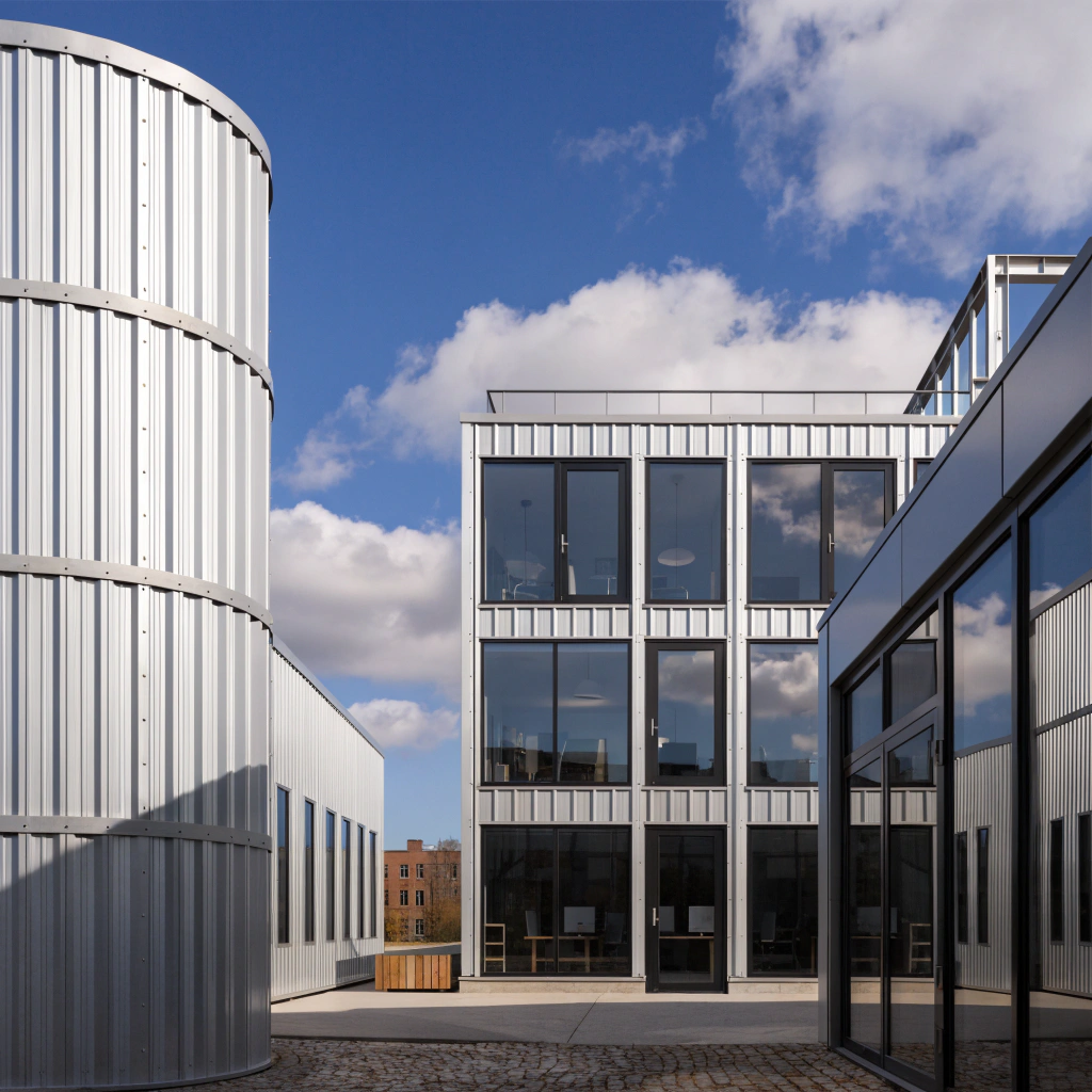 LSF در پروژه های صنعتی: سوله های سبک، دفاتر کارگاهی و ساختمان های موقت