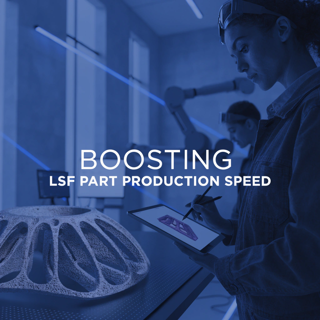 نقش فناوری های نوین در بهبود سرعت تولید قطعات LSF