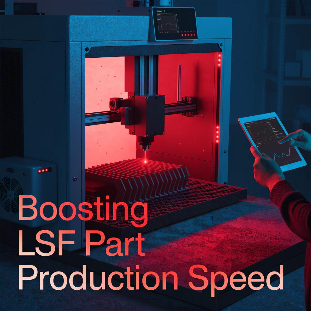 نقش فناوری های نوین در بهبود سرعت تولید قطعات LSF