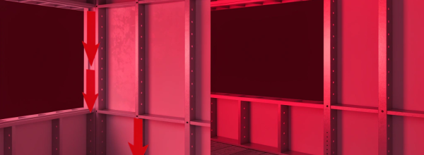 تحلیل بارهای وارد بر سازه‌های LSF در طراحی حرفه‌ای